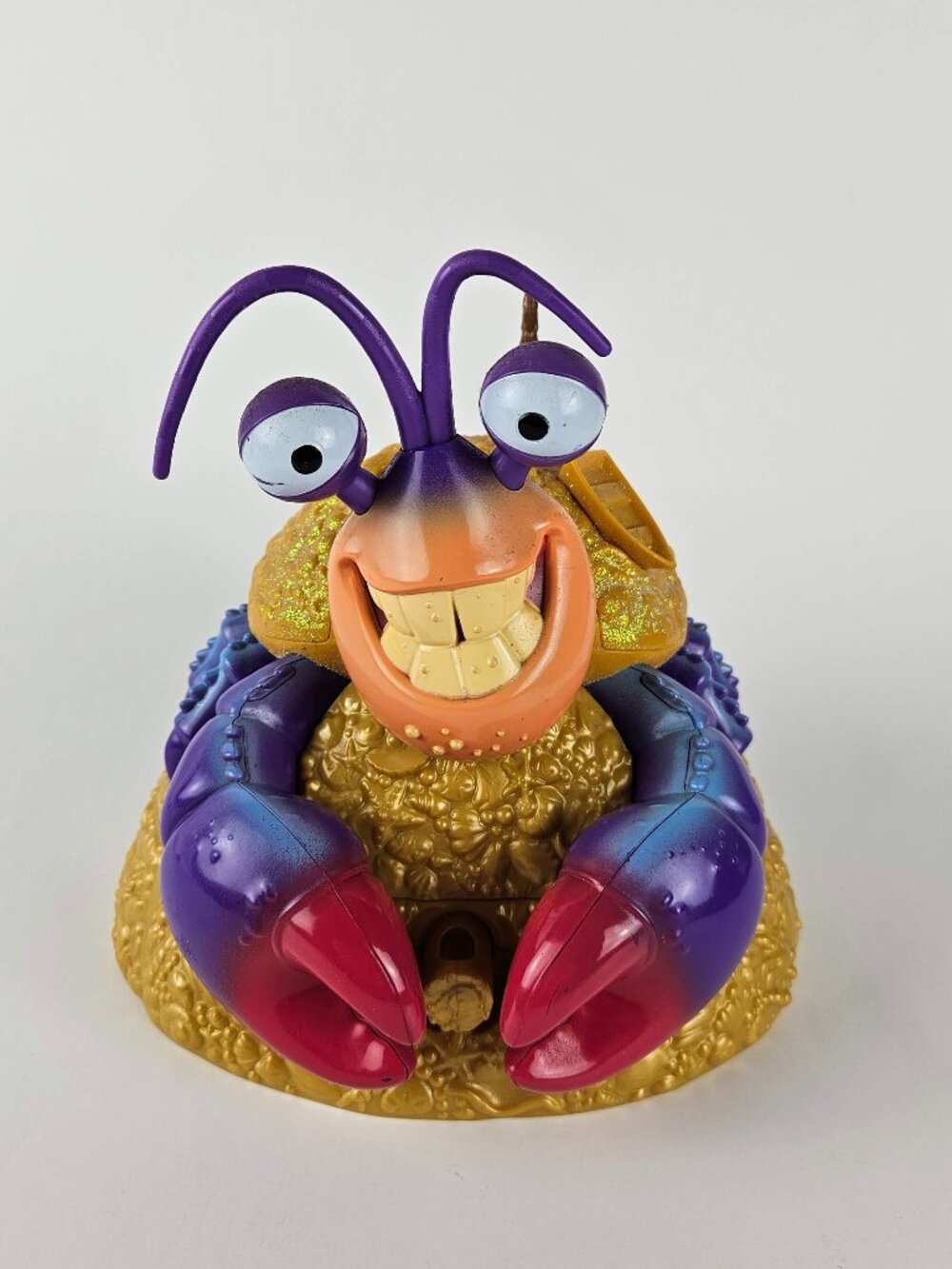 Disney Moana TAMATOA Crab Treasure Jewelry Box Musical Light-Up Jakks SHINY